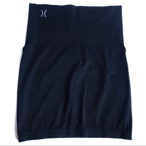 Yummie by Heather Thomson Waist Trainer Shaping Smoothing Skirt Size M L Black - Picture 2 of 8